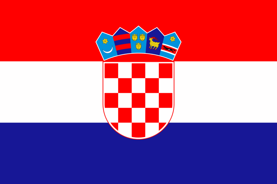 drapeau croatie