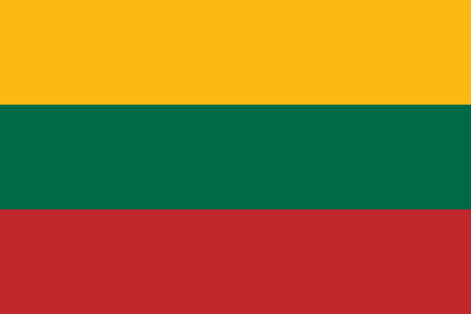 drapeau lithuanie