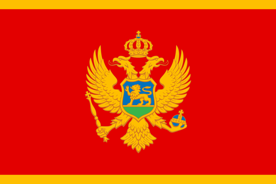 drapeau montenegro