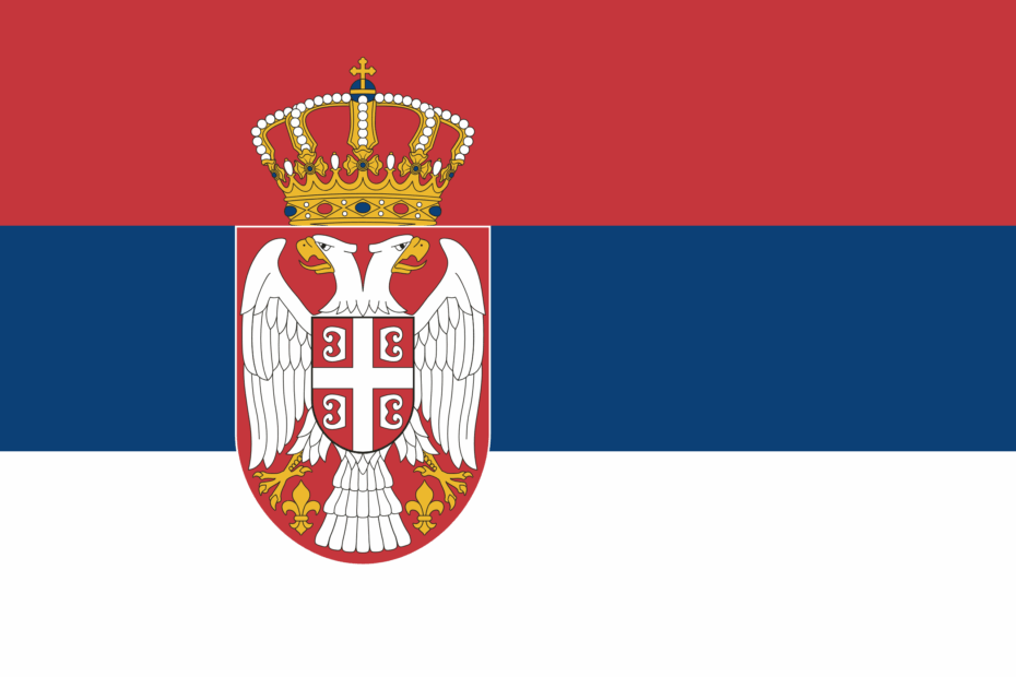 drapeau serbie