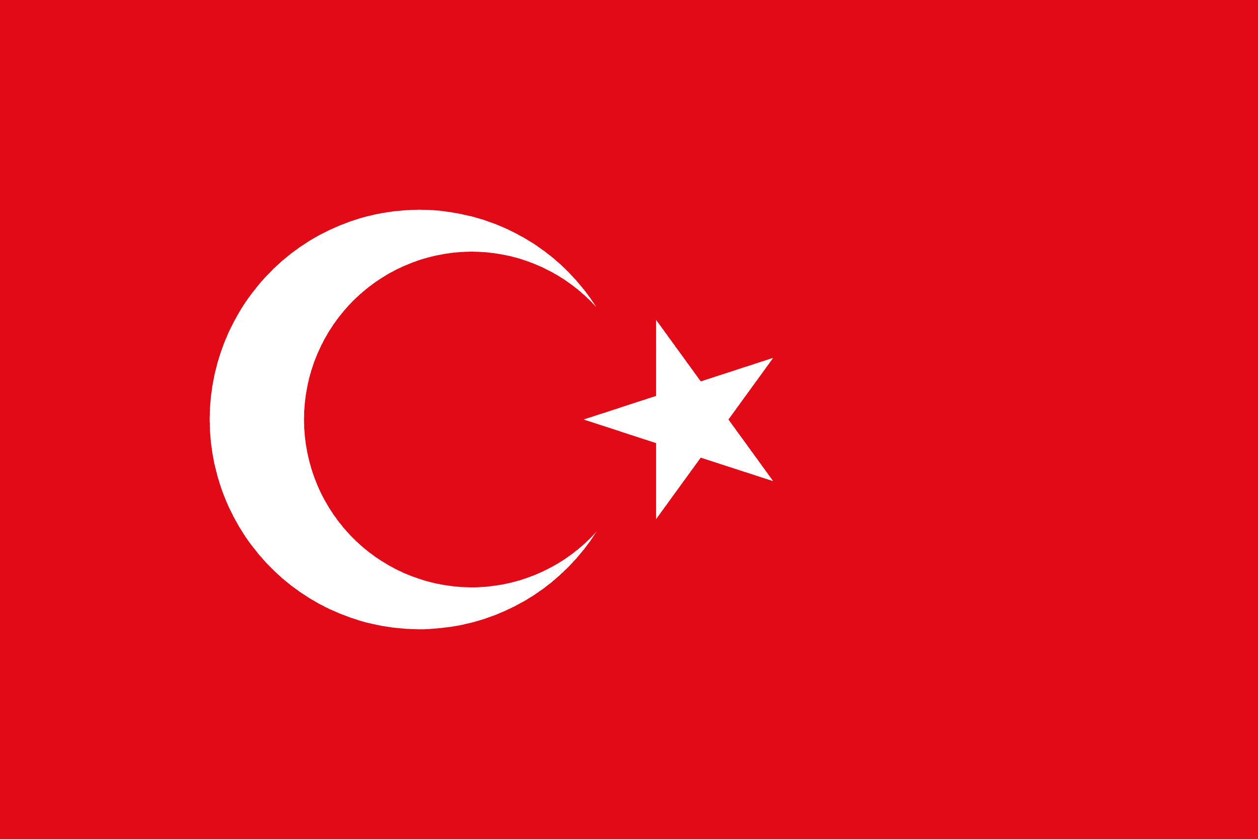 Drapeau de la Turquie
